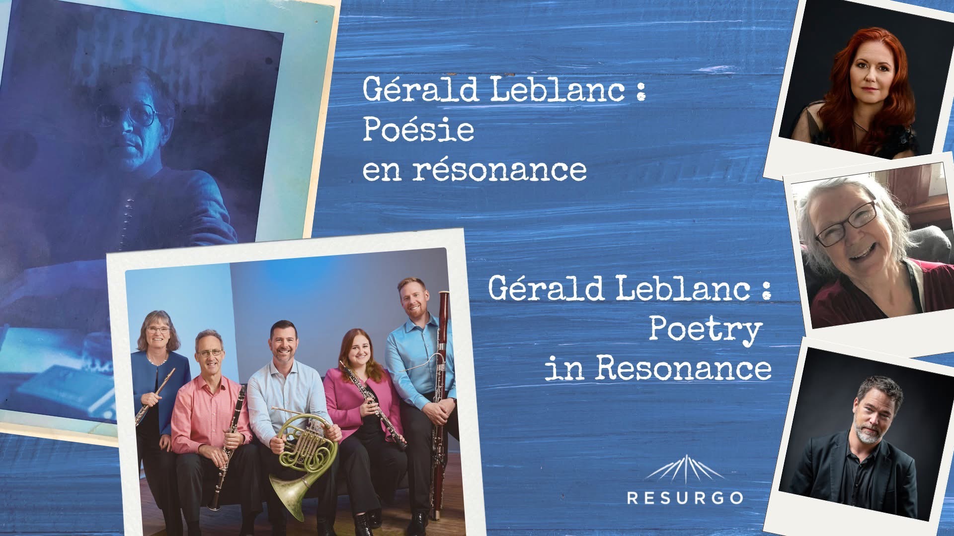Gerald LeBlanc – Poetry in Resonance